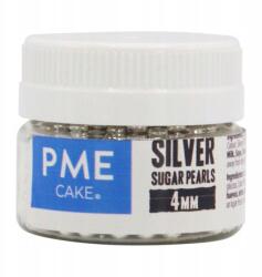 PME Cukor dekorációs gyöngyök ezüst 4mm 100g Pme