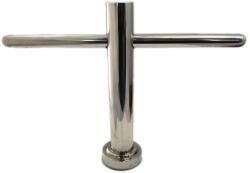 Calissimo Krómozott Fodrász Lábzsámoly Csúszásgátlóval Flati (FR001)