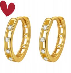  Minimalista és személyre szabható fülbevalók nőknek, S925 ezüst, arany