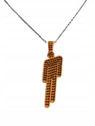  Nyaklánc Lánc Billie Eilish Ezüst Zene 50cm