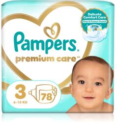 Pampers Premium Care Size 3 scutece de unică folosință 6-10 kg 78 buc