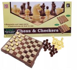  Megadidi Sakk Dámajáték Klasszikus Nagy 2 az 1-ben Mágneses Fa