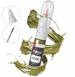 BLU Autójavító festék LF6X junglegreen zöld SKODA-hoz 2 az 1-ben Blu