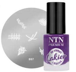 Allepaznokcie Bélyegzőlakk Ntn Lila 7ml Bélyegző Mintás Lemez (5903990514586)