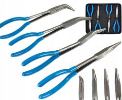 SilverTools Precíziós Drótvágó Fogó Készlet 280MM 4 Darabos Tartóban S11680 (S11680)