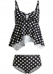 Bonprix Tankini, 80% újrahasznosított poliamid, Size 44, fekete (941528 /v103)