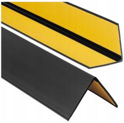 Profipvc Pvc Szögletes 50x50 Sarokléc Fekete 90cm Sarokvédő (175-42 czarny 90cm)