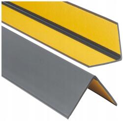 Profipvc Pvc Szög 50x50 Sarokléc Grafit Antracit 90cm Védő Sarok (175-22 grafit 90cm)