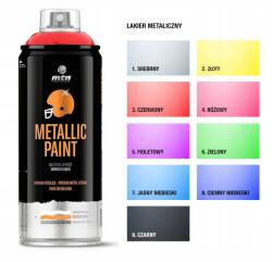  Festék lakk spray metál 400 ml. Montana Colors