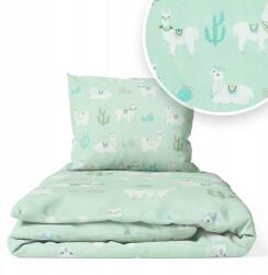 Ankras 120x90 Gyerek Ágyneműhuzat 2EL 90x120 Kiságyba (P-2 120/90 40/60 LAMA MIĘTOWA)