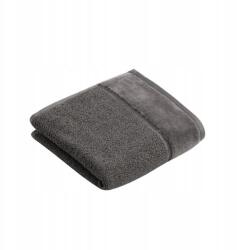 VOSSEN Törölköző 40x60 kicsi, kéztörlő organikus pamut Pure , lavastone (VS96142957-756-40)