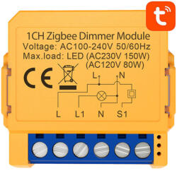 Avatto Intelligens aljzatkapcsoló ZigBee Avatto ZDMS16-2 TUYA (ZDMS16-2)