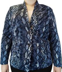 ERFO Kék kígyómintás blézer gombokkal Erfo 46-os méret