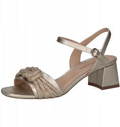 Peter Kaiser arany színű, elegáns szandál vastag sarokkal [78242-44-947] méret38 (78242-44-947)