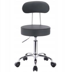 Arizone Kozmetikai Szék Smink Fekete Forgó Szék (A27)