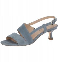 Peter Kaiser kék velúr szandál alacsony sarokkal [78244-44-848]méret39 (78244-44-848)