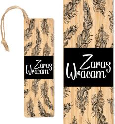 Funandstyle Bambusz Könyvjelző Ajándék Könyvespolcnak Azonnal Visszatérek Minták