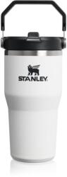 Stanley IceFlow Flip Straw 2.0 Tumbler sticlă termos din oțel inoxidabil Chalk 590 ml