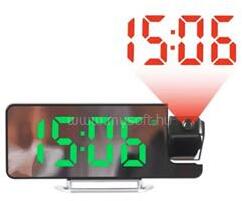 TOO DCP-333-B hőmérséklet kijelzéssel, ébresztő funkcióval fekete projektoros digitális óra (TOO_DCP-333-B) (TOO_DCP-333-B)