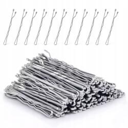 ManyBeauty Dekoratív, klasszikus hajcsatok, 10 darabos szett [ezüst Hullám Szín] (wsuwki_srebrna_fala)