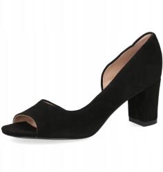 Peter Kaiser fekete Verona félcipő vastag sarokkal [78341-44-004] méret 37 (78341-44-004)