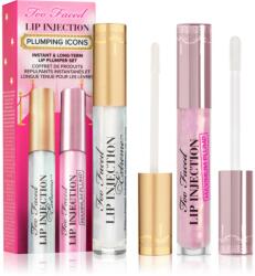 Too Faced Cosmetics Lip Injection Plumping Icons ajándékszett az ajkakra