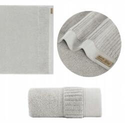 Zwoltex Törölköző Porto 100x150 Szürke 600 g/m2 Prémium Kollekció Lengyel Monogram (Zwoltex PRODUKT POLSKI)