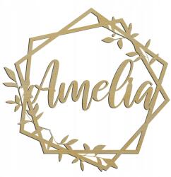 Kreatywne Myślenie Kör alakú falidísz névvel, álomfogó stílusban, 20 cm (32555)