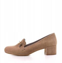 Sergio Leone Kávés Félcipő Velúr Lengyel 39-ES (PB148-COFFE-MIC)