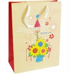 Miximport Laminált ajándéktáska 35x26 cm, 157g-os papír