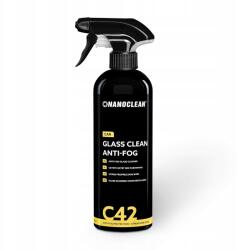 NANOCLEAN Folyadék páramentesítő folyadék autóüvegre Anti-fog C42 Nanoclean