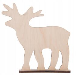 Bartu Fa Rénszarvas 18cm Karácsonyi Dísz Decoupage Eko (RF03)