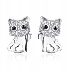 M. Jopek Ezüst Fülbevaló 925-ÖS Ezüst Kot M. jopek (macska Mintás)