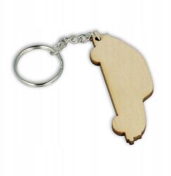 Eko-deco BD013 Autó fa kulcstartó (BD13)