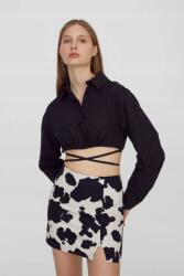 Pull&Bear Pull & Bear Fekete Ing Felső (s) (304413)