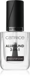 Catrice Allround 2-in-1 alap- és fedőlakkok 2 az 1-ben átlátszó 10.5 ml