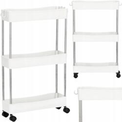 Calissimo Calis gurulós szalonkocsi, kozmetikai és fodrászati segédasztal spa használatra (Z-HL-6413-WHITE)