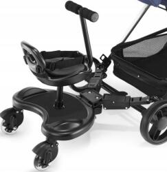 Olmitos Univerzális babakocsi kiegészítő 2in1 üléssel Gumi övek K Összecsukható Blk (3220660298709)