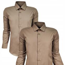 Anagre Férfi Elegáns Ining Casual Klasszikus Barna 3XL