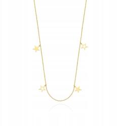 ZŁOCISTO Celeb Nyaklánc Choker 585 Gyémánt Csillag (C-53)