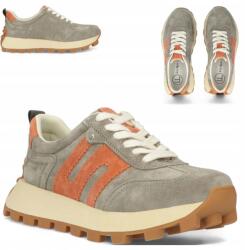 Filippo 40 Női Sneakerek Természetes Bőr Fűzött velúr félcipők (Filippo DP6743/25 KH OR)