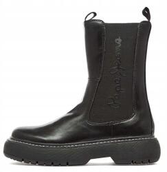 Pepe Jeans Fekete Yoko Chelsea Logós Bokacsizma (36) (06131rr)