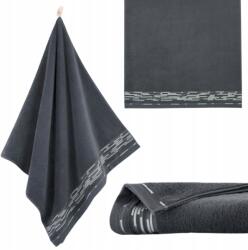 Zwoltex Fürdőlepedő 50x90 Grafikus pamut Grafit (Zwoltex PRODUKT POLSKI)