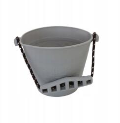 Małpiszon Gumis homokozó vödör szürke (01.114.19.001)