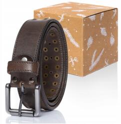 Mustang férfi Öv , bőr klasszikus ajándék derékbőség 90 CM (SOPO-MUS066)