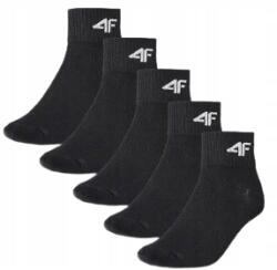 4F Pamut zokni 4F U295 5csomag fekete univerzális 38-40 (4f)