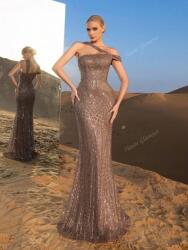 Shein HC22106 Faeriesty Maxi Ruha Flitteres Gazdagon Díszített Báli (4) M
