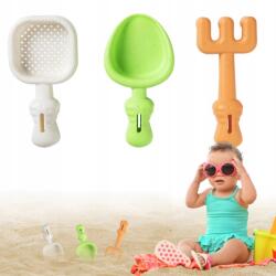  Homokozó Játékok Strandi játékok Grebli Lapát Szita homok gyerekeknek (ZABAWKI DO PIASKOWNICY PLAŻOWE)