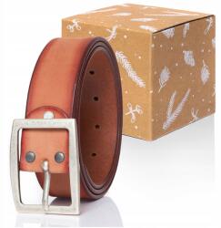 Mustang Öv Bőr Férfi Barna Elegáns Deréknadrág 95 CM (SOPO-MUS057)