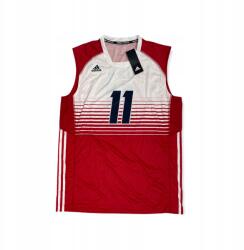 adidas Piros Usa 11 póló Adidas Röplabda L (KN1/86-34)
